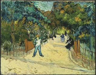 Eingang zum öffentlichen Garten in Arles