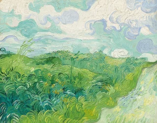 Grüne Weizenfelder, Auvers. 1890