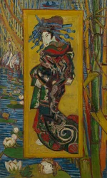 Japonaiserie: Kurtisane oder Oiran (nach Kesai Eisen), Paris