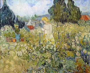 Mademoiselle Gachet in ihrem Garten in Auvers-sur-Oise
