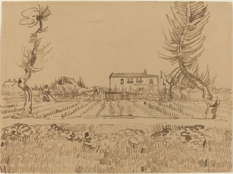 Pflüger auf den Feldern bei Arles, 1888