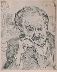Porträt von Dr. Gachet