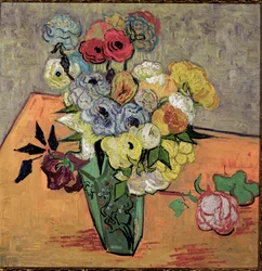 Rosen und Anemonen