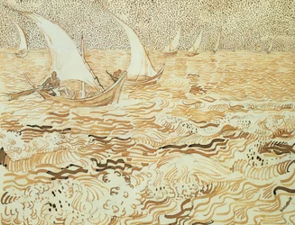 Meereslandschaft bei Saintes-Maries-de-la-Mer