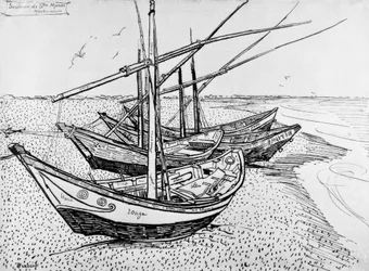 Segelboote in Saintes-Maries