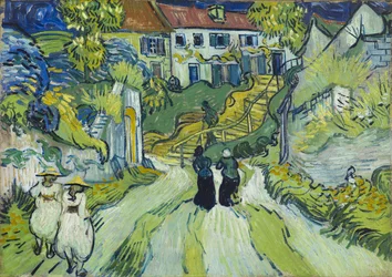 Treppe in Auvers, Juli 1890
