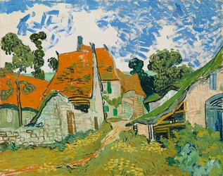 Straße in Auvers-sur-Oise