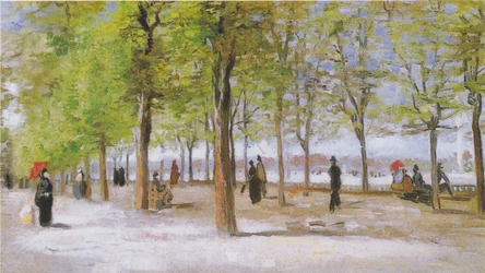 Terrasse im Jardin du Luxembourg