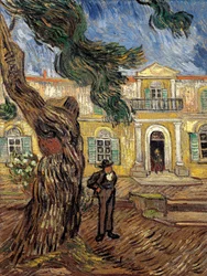 Das Krankenhaus von Saint Paul in Saint Remy de Provence