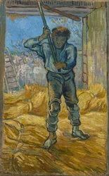 Der Drescher (nach Millet)