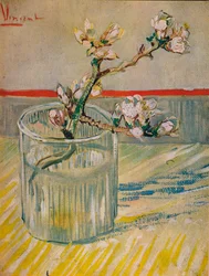 Blühender Mandelzweig, 1888
