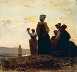 Rückkehr des Fischerbootes (Paranza)