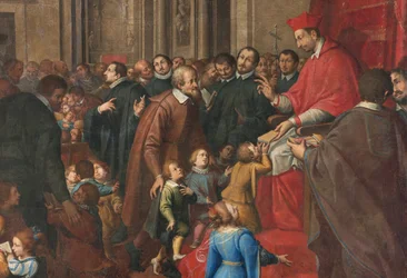 Mailand, Kirche San Francesco da Paola, Fratelli Campi, San Carlo gründet die Schule der christlichen Lehre