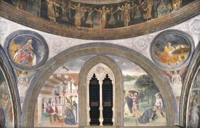 Szenen aus dem Leben des Heiligen Petrus Martyr