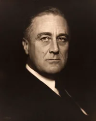 Porträt von Franklin D. Roosevelt von Vincenzo Laviosa