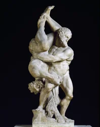 Herkules und Diomedes - Die Ringer