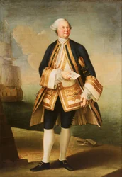 Kapitän Sir Edward Hughes (ca. 1720-1794)