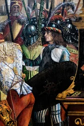 Martyrium der Pilger und Begräbnis der heiligen Ursula