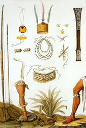 Gegenstände der Indianer