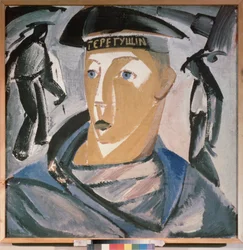 Der Seemann (Selbstporträt)
