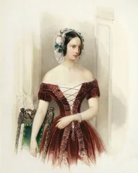 Porträt der Großherzogin Alexandra Nikolajewna von Russland