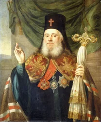 Porträt von Platon, Metropolit von Moskau und Kolomna