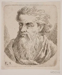 Brustbild eines Mannes