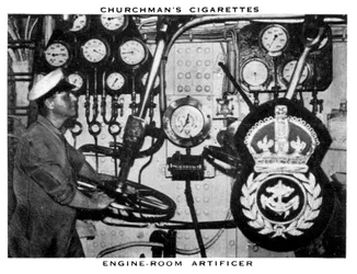Maschinenraum-Kunsthandwerker, 1937