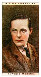 Antonio Moreno 1887-1967, spanischer Schauspieler, 1928