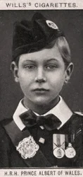 H.R.H. Prinz Albert von Wales, 1908