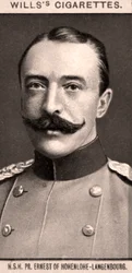 S.D. Fürst Ernst von Hohenlohe-Langenburg, 1908