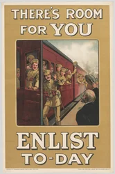 Es gibt Platz für dich, melde dich heute an, 1914