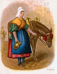 Belgische Milchfrau, 1809