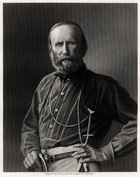 Giuseppe Garibaldi, italienischer Patriot, 19. Jahrhundert
