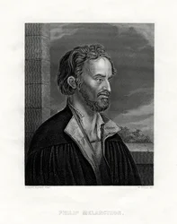 Philipp Melanchthon deutscher Theologe und Schriftsteller der protestantischen Reformation, 19. Jahrhundert