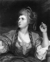 Sarah Siddons, englische tragische Schauspielerin, 1836