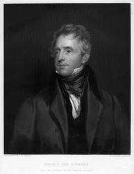 Fawcett, der Komiker, 1828 19. Jahrhundert