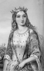Margarete von Anjou 1430-1482, Königin von König Heinrich VI, 1851
