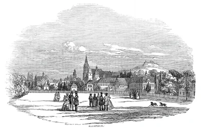 Coburg - nach der Zeichnung Seiner Königlichen Hoheit Prinz Albert (1845)