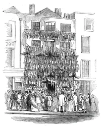 Geflügelhändlerladen, Holborn-Hill (1845)