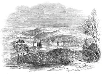 Reinhardtsbrunn, Gotha - nach der Zeichnung Seiner Königlichen Hoheit Prinz Albert (1845)