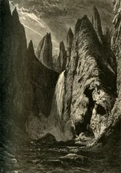 Tower Falls, 1872