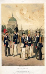 Grenadiere und Füsiliere der preußischen Armee, 1857