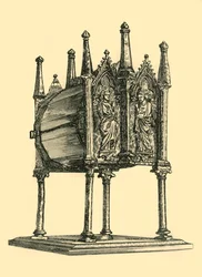 Reliquiar, 14. Jahrhundert, 1881