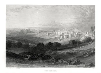 Bethlehem, Palästina, 19. Jahrhundert