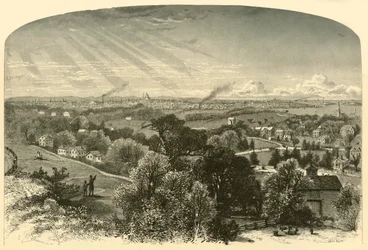Boston, vom Mount Bowdoin