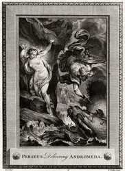 Perseus befreit Andromeda