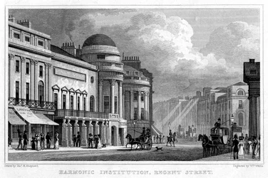 Harmonic Institution, Regent Street, 1828