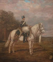 Mary, das letzte Trommelpferd der 3. (King