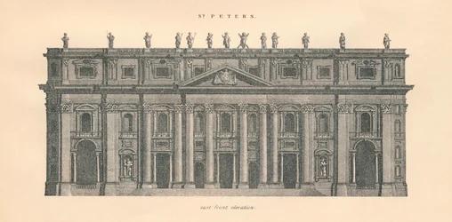 St. Peter - Ostfassade, 1889